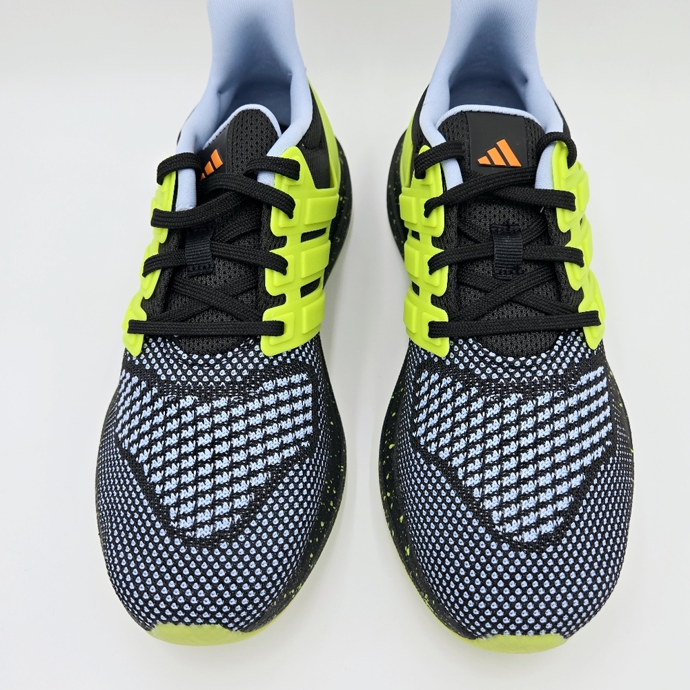 Adidas ULTRADREAM DNA J Black/Solar Slime Kid's Sneakers JQ7346 #A11 - Picture 7 of 9